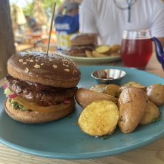 Merguez burger